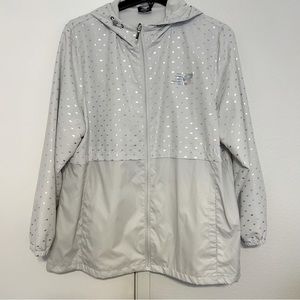 New Balance Light Gray Windbreaker NWOT